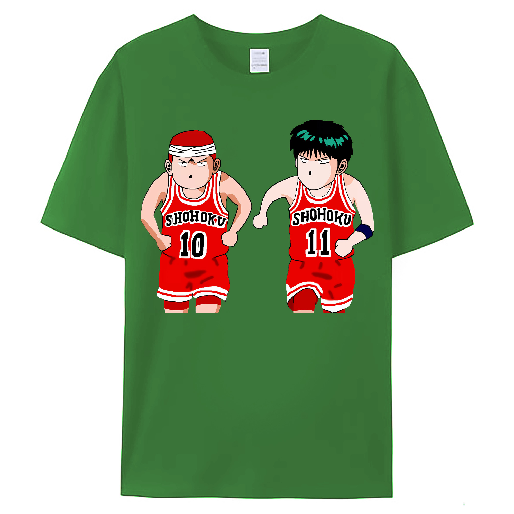 （画像用） SLAM DUNK／スラムダンク レディースカジュアルプリントTシャツ（綿100％）